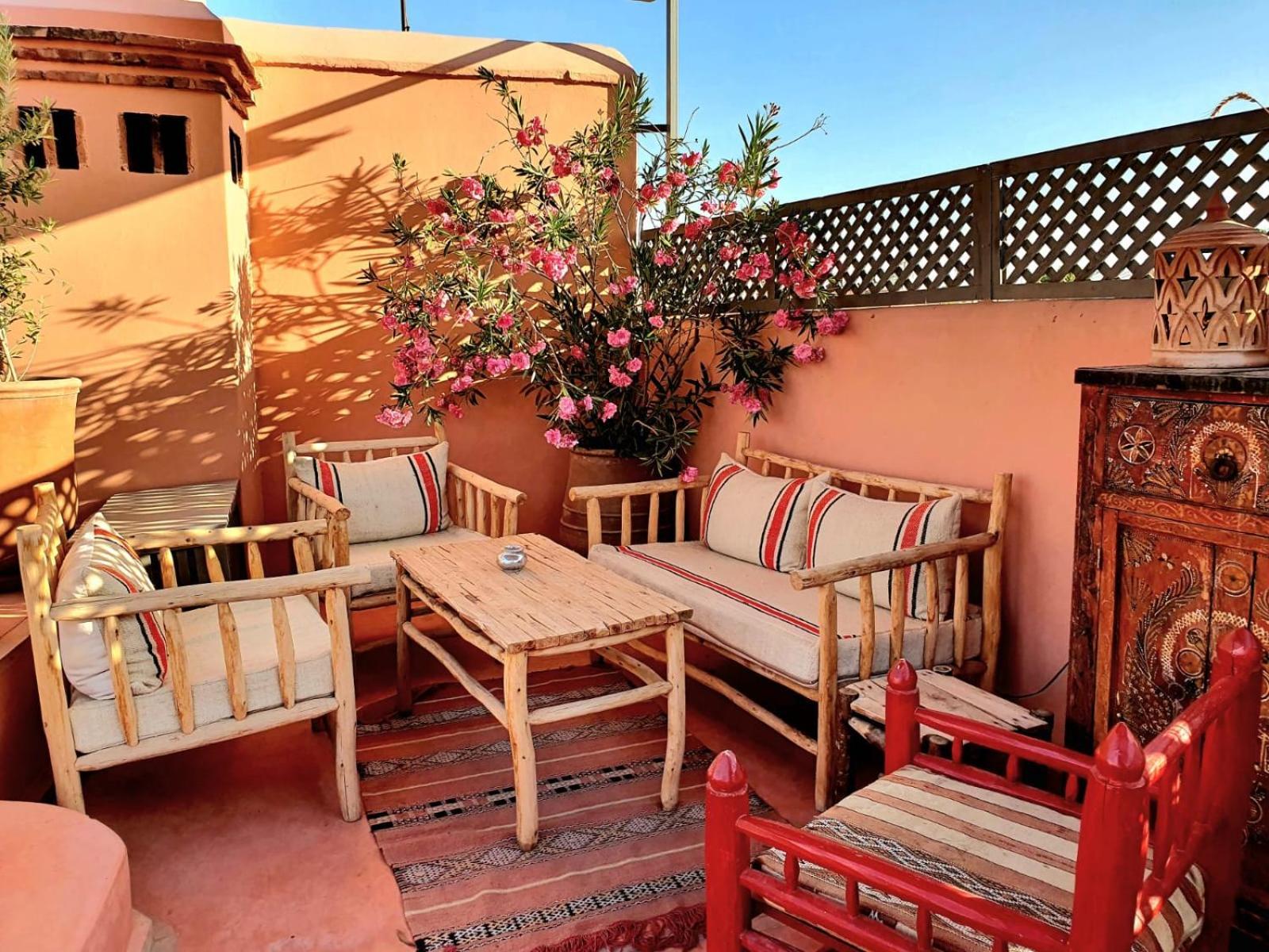 Riad Dar Zouar&Spa Marrakesh Exteriör bild